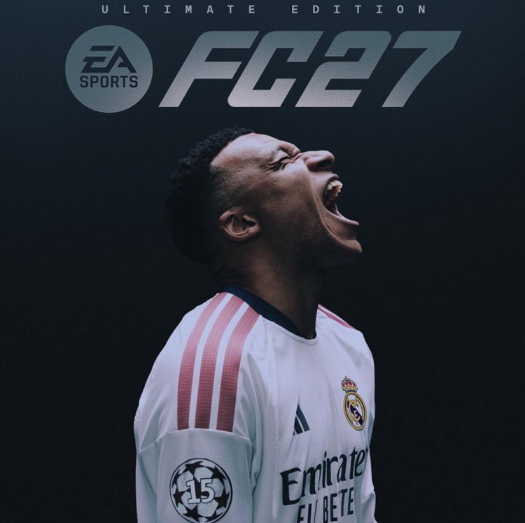 姆巴佩登EA FC27终极版封面，配文“I'M BACK”
