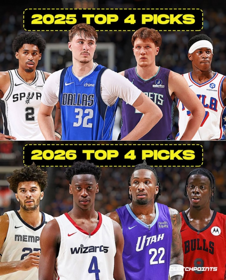 2026届前四顺位出炉：迪班萨布泽尔挑战弗拉格哈珀