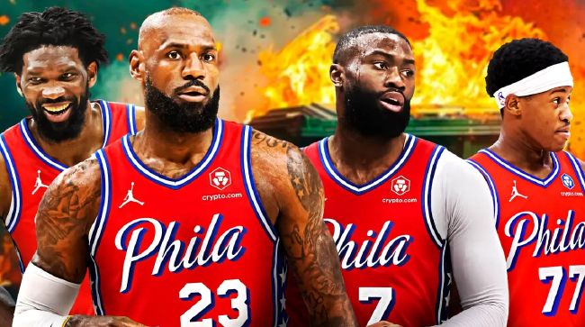 詹姆斯难撼动NBA争冠格局？费城1赔10仅排第四